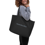 Large organic tote bag