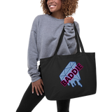 Large organic tote bag